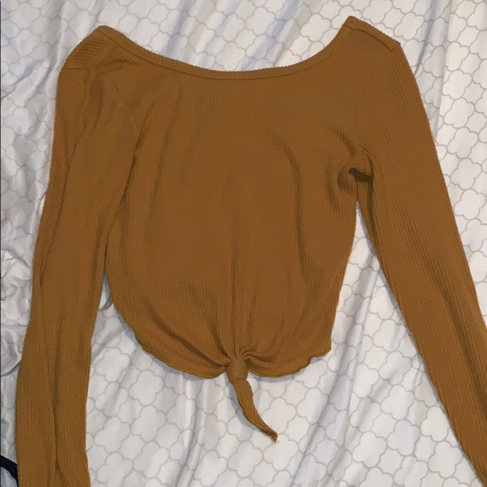 Dark yellow long sleeve